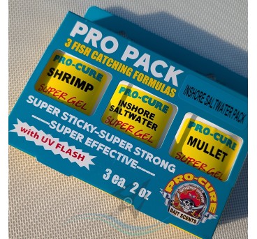 Pro-Cure Inshore Saltwater Pack Pro Pack