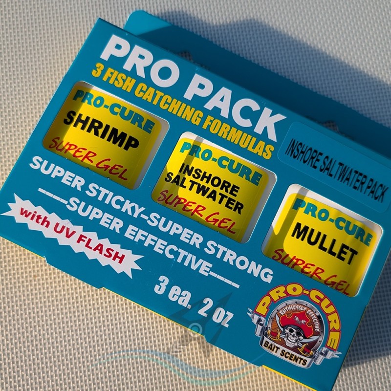 Pro-Cure Inshore Saltwater Pack Pro Pack
